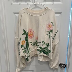 Free People Gaia Crew Neck in Floral